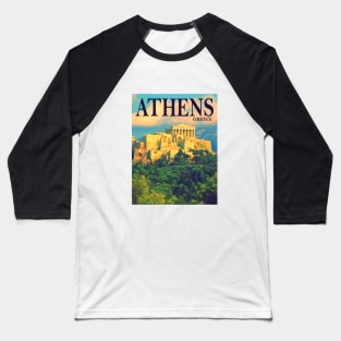 Athens Greece Baseball T-Shirt